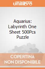 Aquarius: Labyrinth One Sheet 500Pcs Puzzle gioco