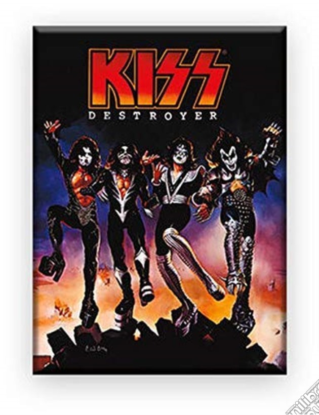 Kiss Destroyer Flat Magnet gioco di Aquarius