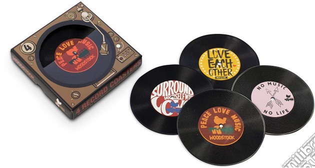 Woodstock Record Coasters gioco