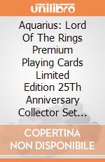 Aquarius: Lord Of The Rings Premium Playing Cards Limited Edition 25Th Anniversary Collector Set (Set Of 3 Decks) giochi