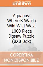 Aquarius: Where'S Waldo Wild Wild West 1000 Piece Jigsaw Puzzle (8X8 Box) giochi