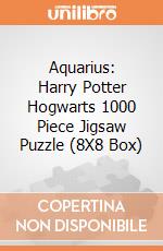 Aquarius: Harry Potter Hogwarts 1000 Piece Jigsaw Puzzle (8X8 Box) giochi