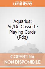 Aquarius: Ac/Dc Cassette Playing Cards (Pdq) giochi
