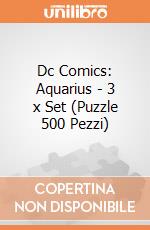 Dc Comics: Aquarius - 3 x Set (Puzzle 500 Pezzi) giochi