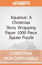 Aquarius: A Christmas Story Wrapping Paper 1000 Piece Jigsaw Puzzle giochi