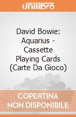 David Bowie: Aquarius - Cassette Playing Cards (Carte Da Gioco) gioco