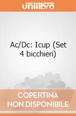 Ac/Dc: Icup (Set 4 bicchieri) giochi