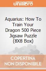 Aquarius: How To Train Your Dragon 500 Piece Jigsaw Puzzle (8X8 Box) giochi
