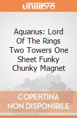 Aquarius: Lord Of The Rings Two Towers One Sheet Funky Chunky Magnet giochi