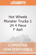 Hot Wheels Monster Trucks 1 24 4 Piece F Asrt giochi