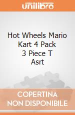 Hot Wheels Mario Kart 4 Pack 3 Piece T Asrt giochi