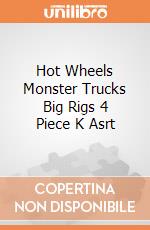 Hot Wheels Monster Trucks Big Rigs 4 Piece K Asrt giochi