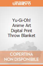 Yu-Gi-Oh! Anime Art Digital Print Throw Blanket gioco di Bioworld