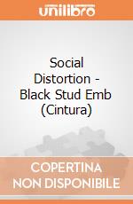 Social Distortion - Black Stud Emb (Cintura) gioco