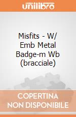 Misfits - W/ Emb Metal Badge-m Wb (bracciale) gioco di Bioworld