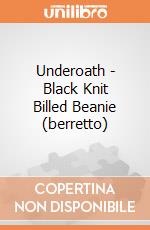 Underoath - Black Knit Billed Beanie (berretto) gioco di Bioworld