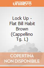 Lock Up - Flat Bill Habit Brown (Cappellino Tg. L) gioco