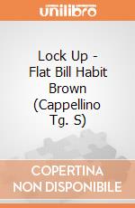 Lock Up - Flat Bill Habit Brown (Cappellino Tg. S) gioco