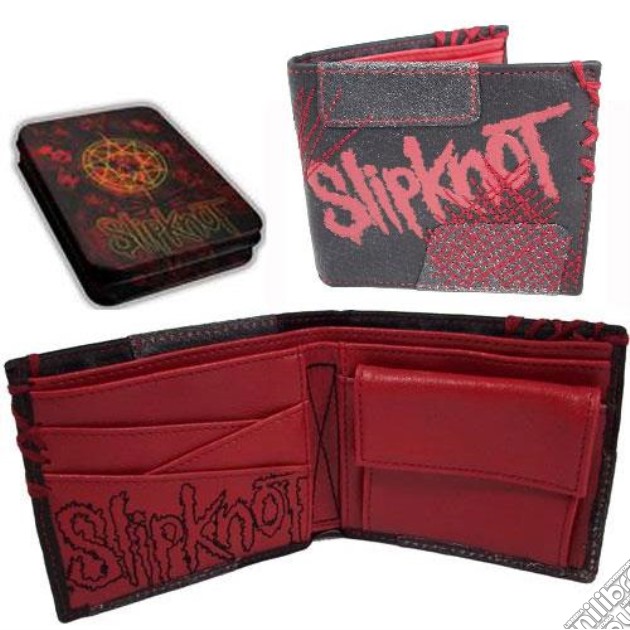 Slipknot - Leather Wallet With Tin (portafoglio) gioco di Bioworld