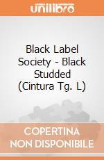 Black Label Society - Black Studded (Cintura Tg. L) gioco di Bioworld