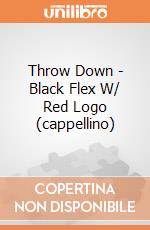 Throw Down - Black Flex W/ Red Logo (cappellino) gioco di Bioworld