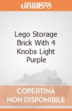 Lego Storage Brick With 4 Knobs Light Purple giochi