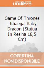 Game Of Thrones - Rhaegal Baby Dragon (Statua In Resina 18,5 Cm) gioco
