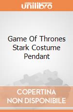 Game Of Thrones Stark Costume Pendant gioco