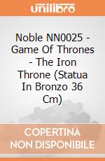 Noble NN0025 - Game Of Thrones - The Iron Throne (Statua In Bronzo 36 Cm) gioco