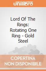 Lord Of The Rings: Rotating One Ring - Gold Steel giochi