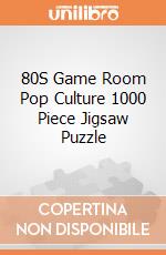 80S Game Room Pop Culture 1000 Piece Jigsaw Puzzle giochi