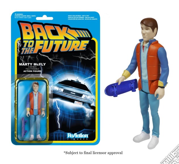 Funko Reaction: - Back To The Future - Marty Mcfly (afig) gioco