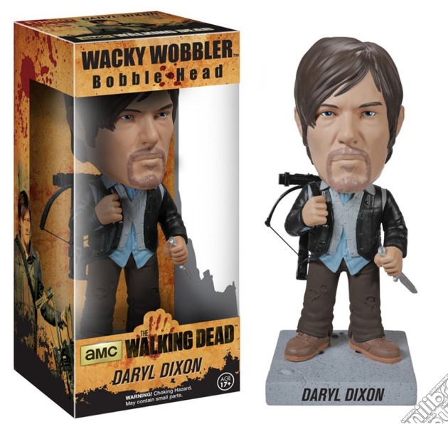 Funko - The Walking Dead - Biker Daryl (Wacky Wobbler) gioco