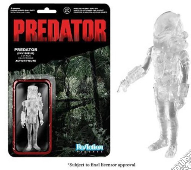 Funko - Predator - Reaction - Clear Mask Predator gioco