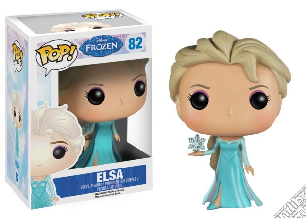 Frozen - Pop - Figura In Vinile 10 Cm - Elsa gioco di Joy Toy