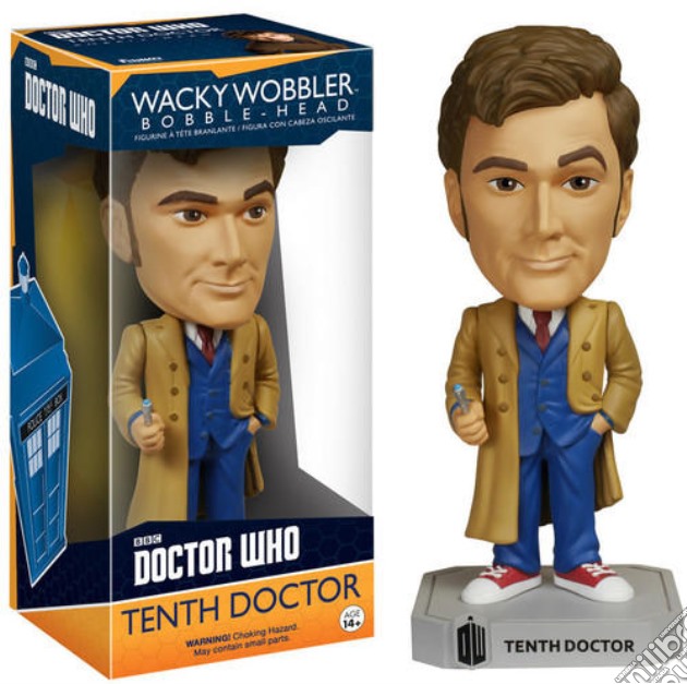 Funko Wacky Wobbler: - Doctor Who - Tenth Doctor (ltd) gioco