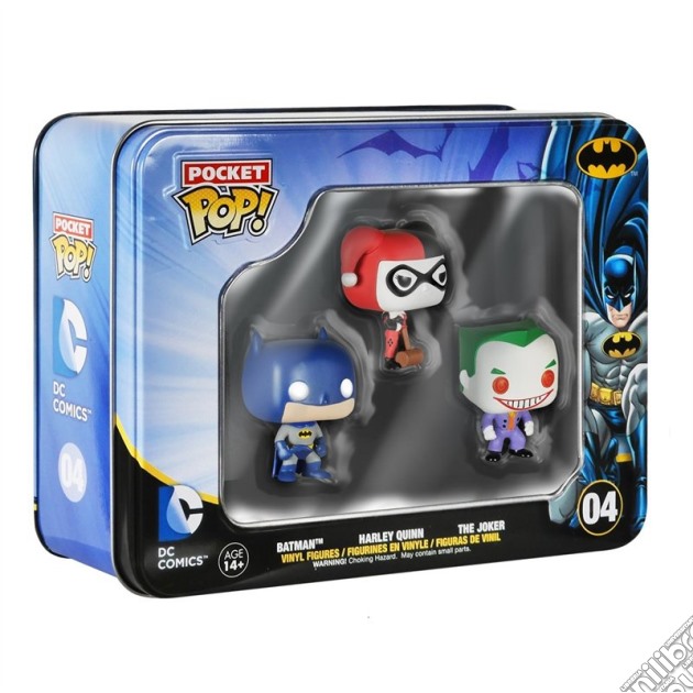 Funko - Pocket Pop! 3-pack Tin - Dc - Batman, Harley, Joker gioco