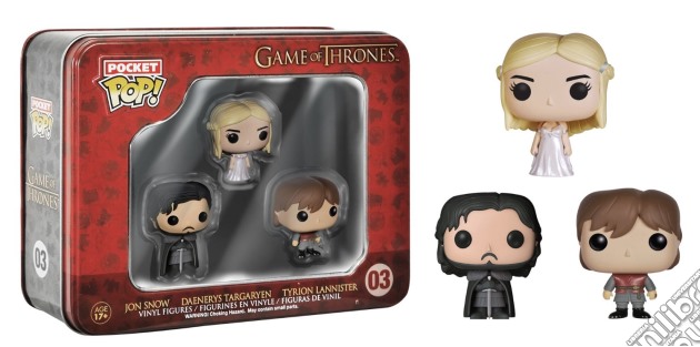 Game Of Thrones - Got - Pocket Pop 3 Pack In Presentation Tin gioco