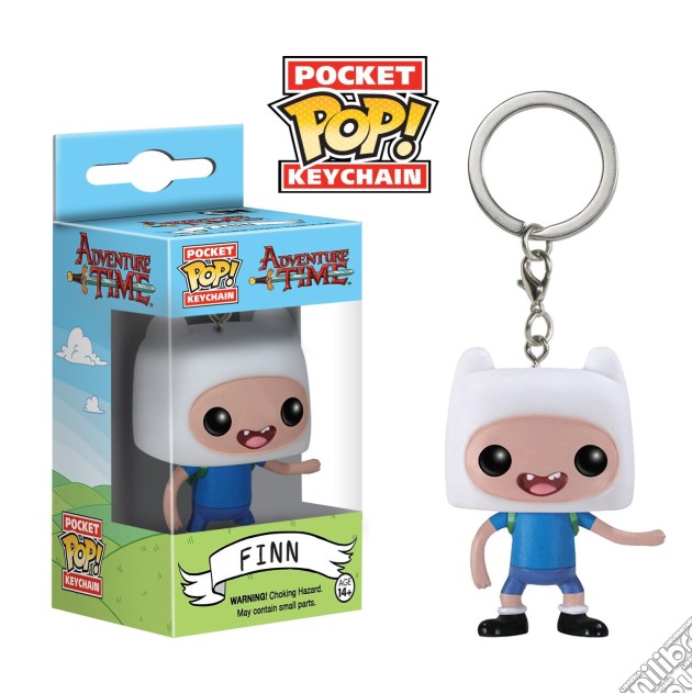 Funko - Pocket Pop! Keychain - Adventure Time - Finn (Portachiavi) gioco