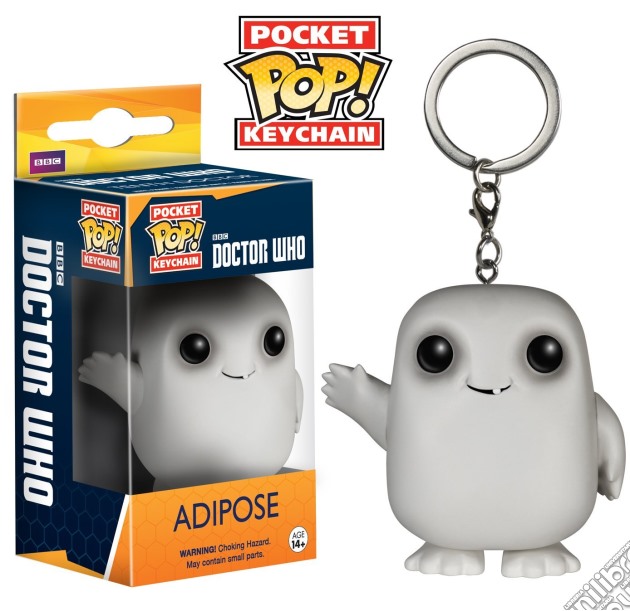 Funko - Pocket Pop! Keychain - Doctor Who - Adipose (Portachiavi) gioco