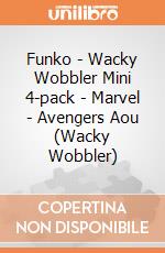 Funko - Wacky Wobbler Mini 4-pack - Marvel - Avengers Aou (Wacky Wobbler) gioco