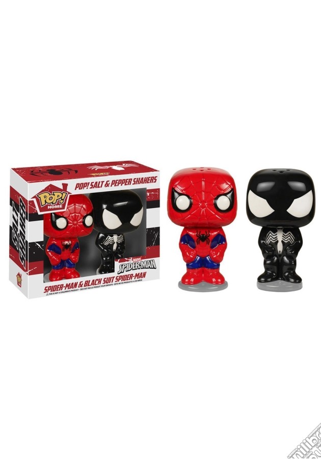Funko Pop! Home: - Spider-man Black Suit Salt N' Pepper Shakers gioco