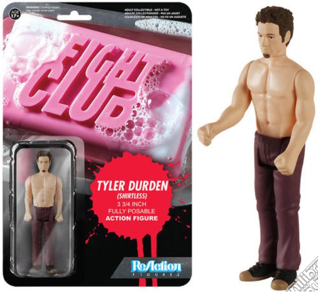 Funko - Fight Club - Reaction - Shirtless Tyler Durden gioco