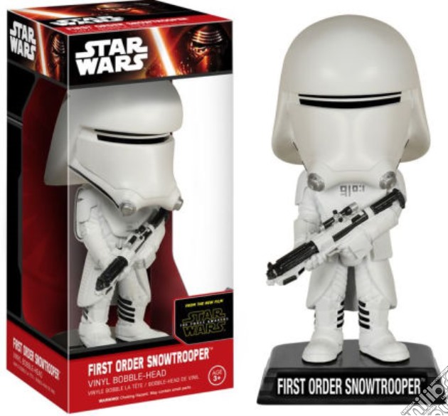 Star Wars: Funko Pop! - The Force Awakens - First Order Stormtrooper (Bobble-Head) gioco di FIGU