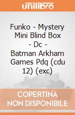 Funko - Mystery Mini Blind Box - Dc - Batman Arkham Games Pdq (cdu 12) (exc) gioco