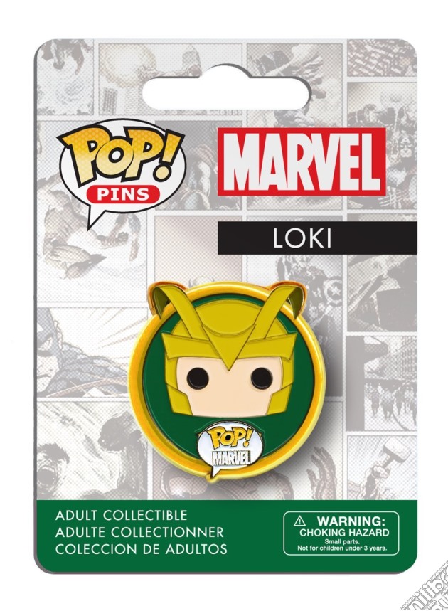 Funko - Pop! Pins - Marvel - Loki gioco