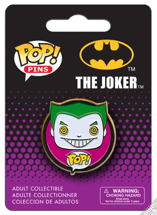 Funko Pop! Pins: - Dc Universe - Joker (vfig) gioco