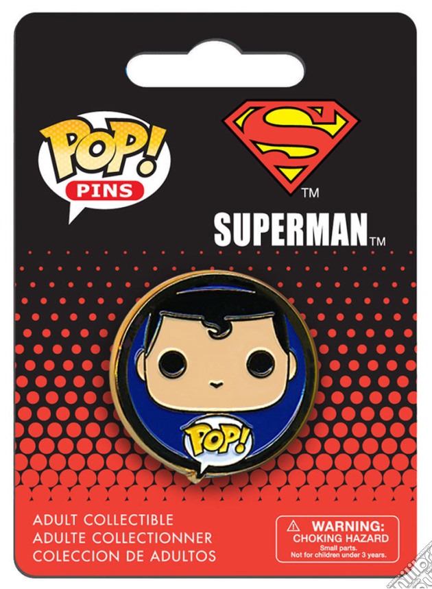 Funko Pop! Pins: - Dc Universe - Superman (vfig) gioco