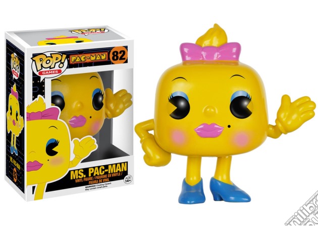 Funko Pop! Games - Pac-man - Ms. Pac-man (Vinyl Figure) gioco
