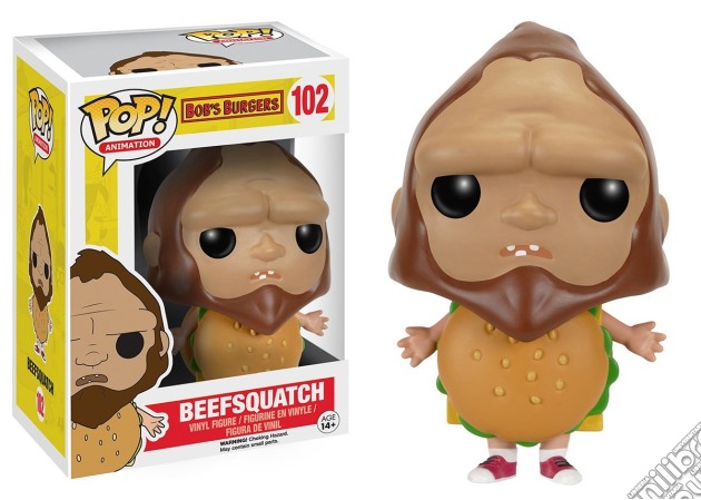 Funko Pop! Animation: - Bob's Burgers - Beefsquatch (vfig) gioco